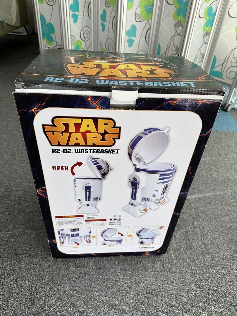 スター・ウォーズ　R2-D2 WASTEBASKET　　箱付き Star Wars R2-D2 Wastebasket Dust Box Trash Can Figure 24 x