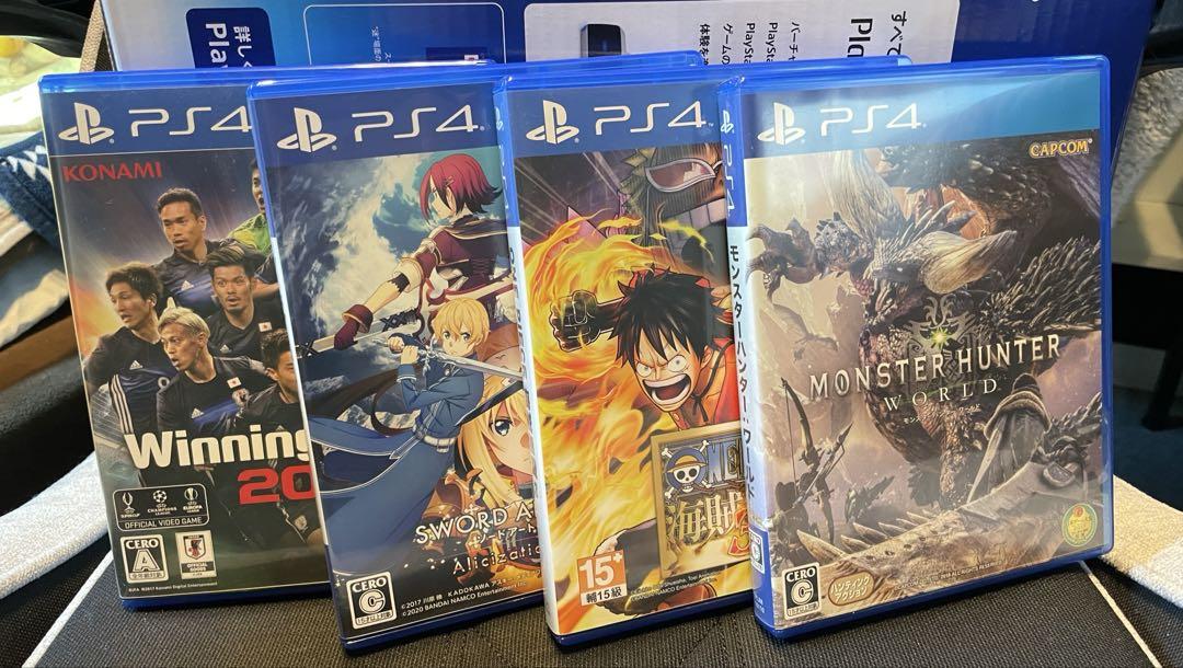 500GB ソフト4本セット