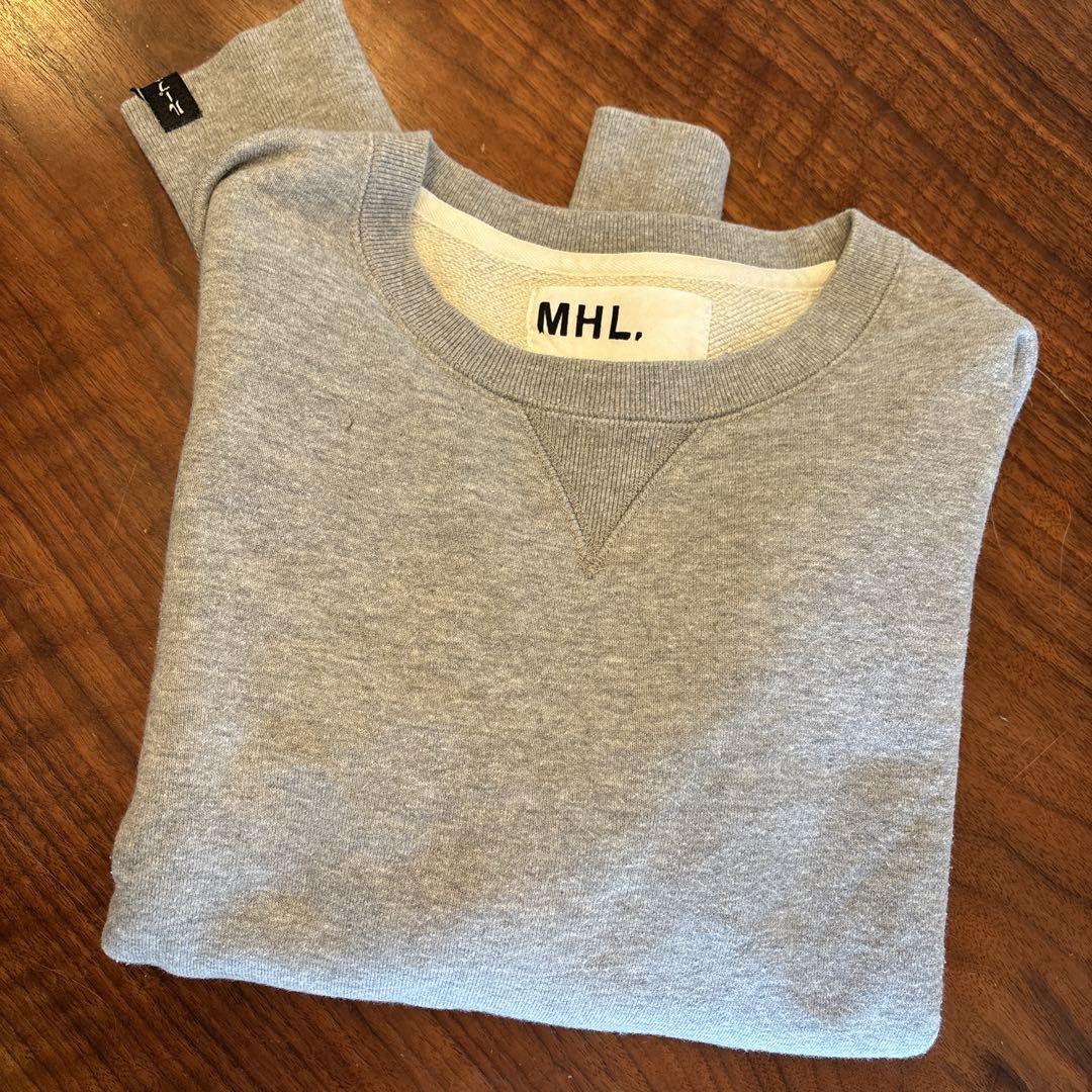 MHL. グレー スウェット II