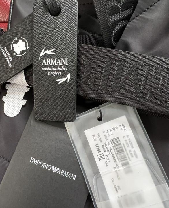 メンズ EMPORIO シングルストラップバックパック TE5UR-m81505625660 ARMANI ナイロン