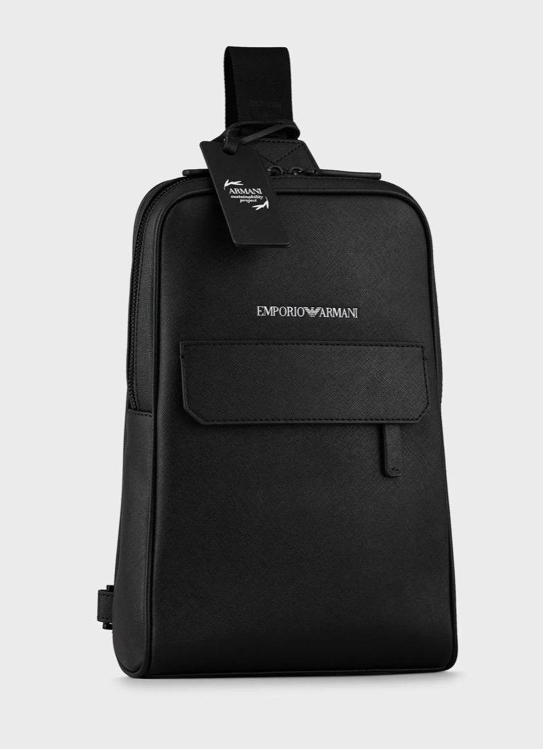 メンズ EMPORIO シングルストラップバックパック TE5UR-m81505625660 ARMANI ナイロン