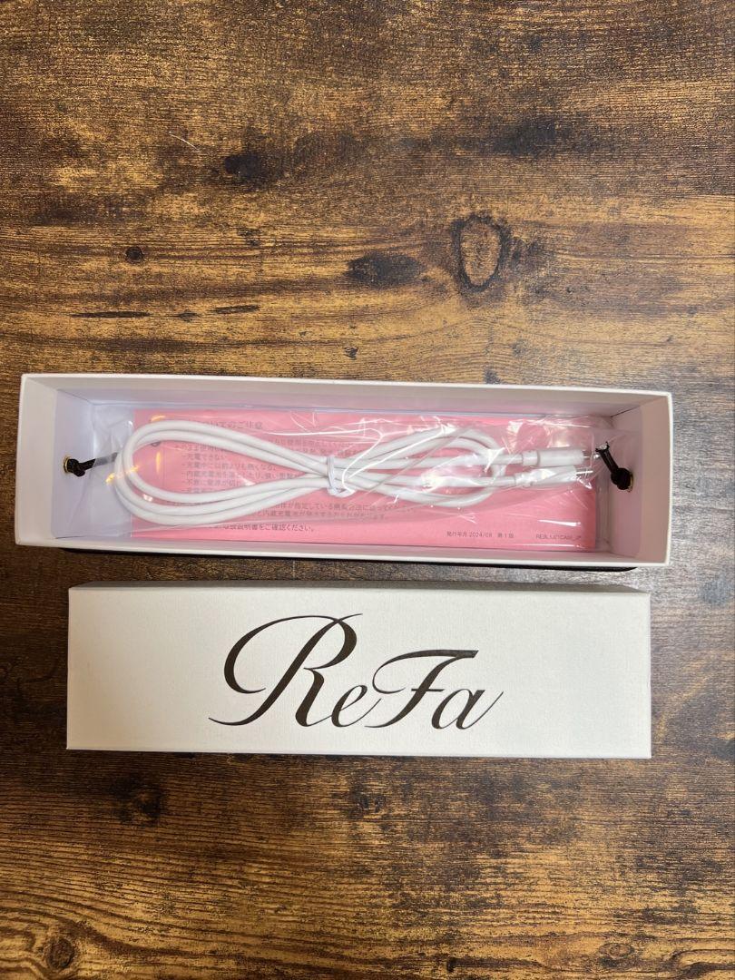 ReFa ヘアアイロン 充電ケーブル付き