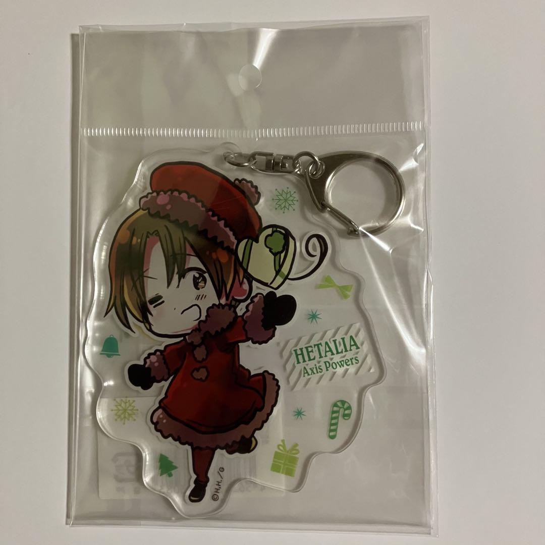 ヘタリア でかアクリルキーホルダー イタリア クリスマス - メルカリ