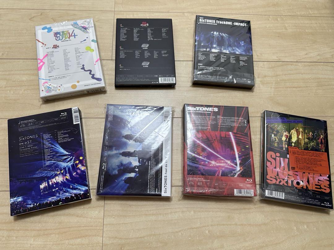 SixTONES DVD Blu-ray まとめ売り - メルカリ