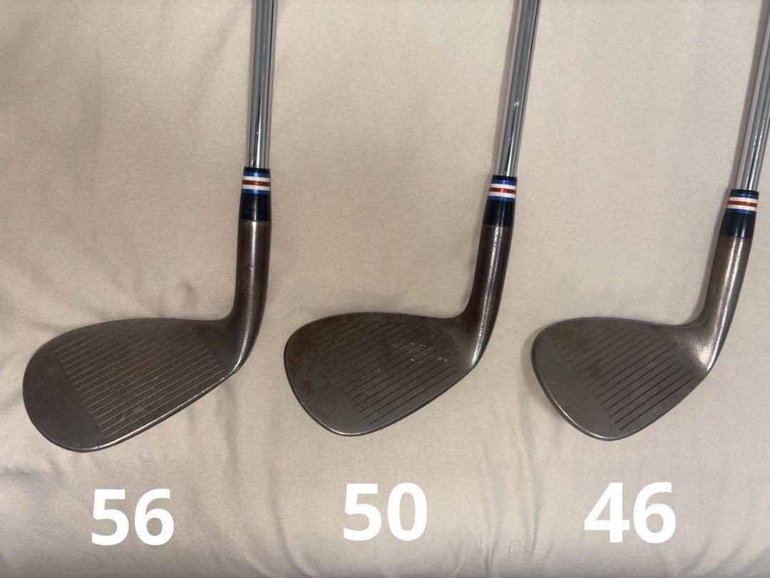 アーティザンウェッジ ノーメッキ 3本セット 56°DS 50°S 46°S