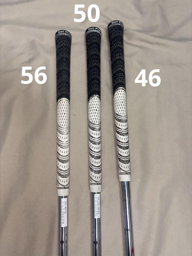 アーティザンウェッジ ノーメッキ 3本セット 56°DS 50°S 46°S