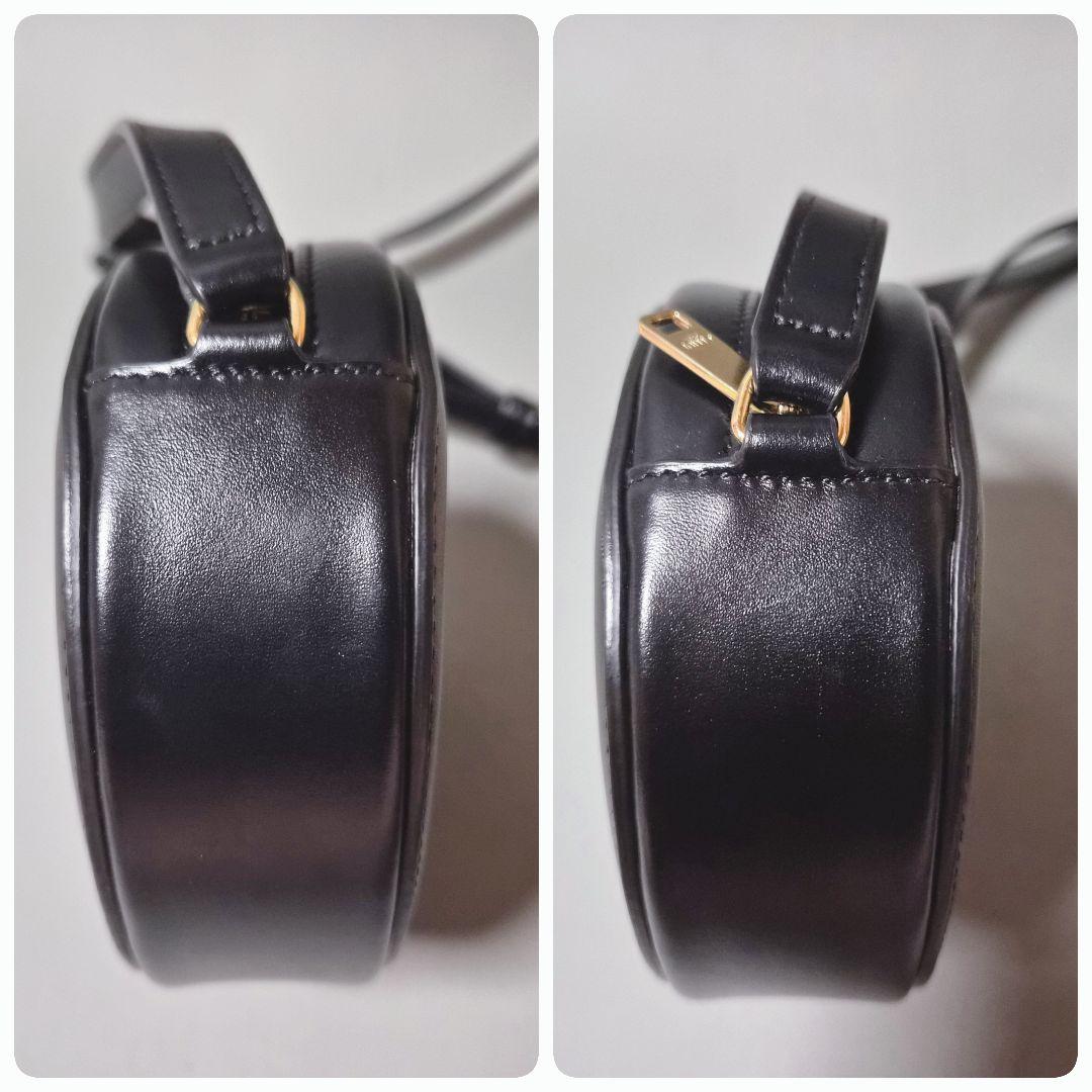 美品　CELINE クロスボディ オーバルパース キュイル トリオンフ