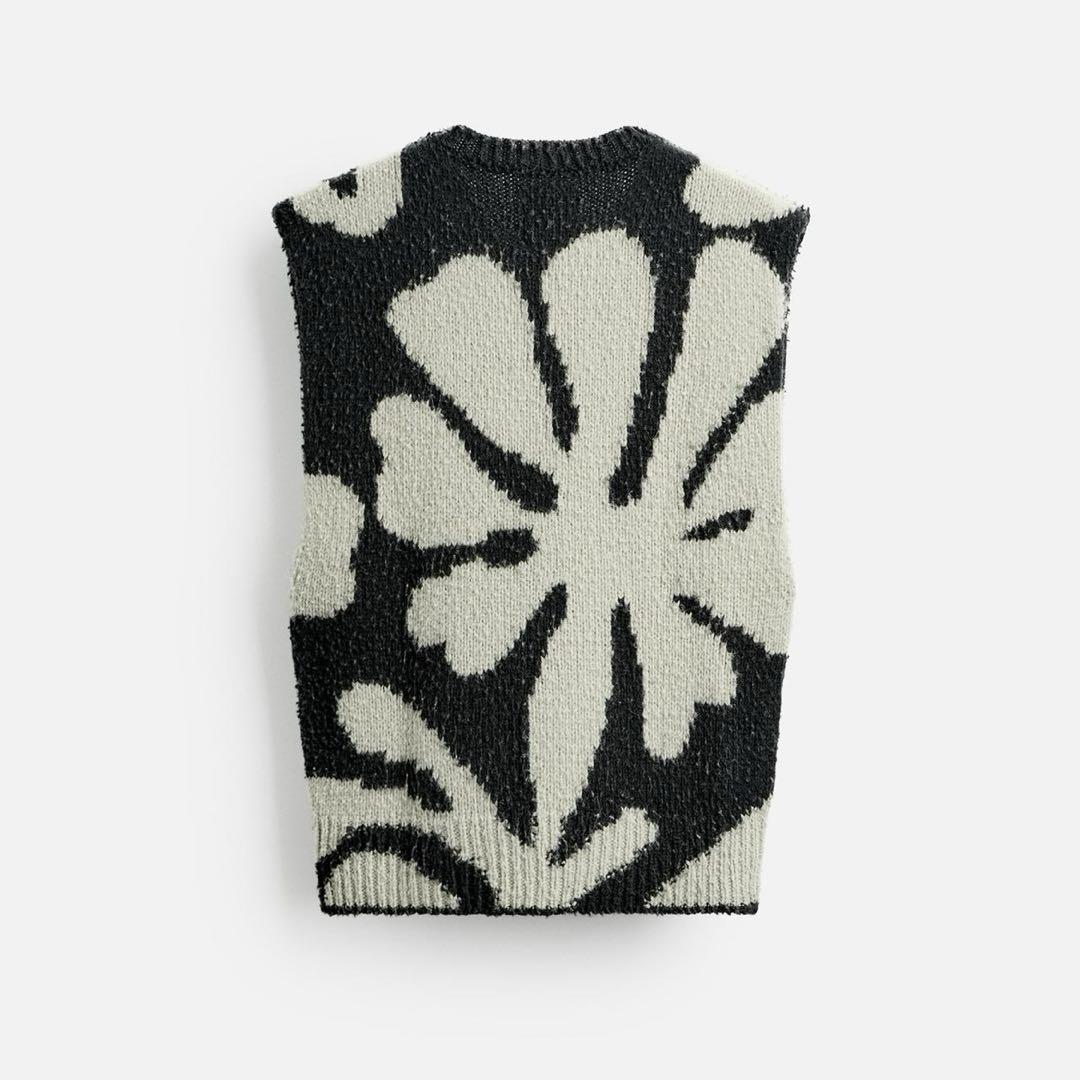ZARA NANUSHKA フローラルインナーシャ ベスト