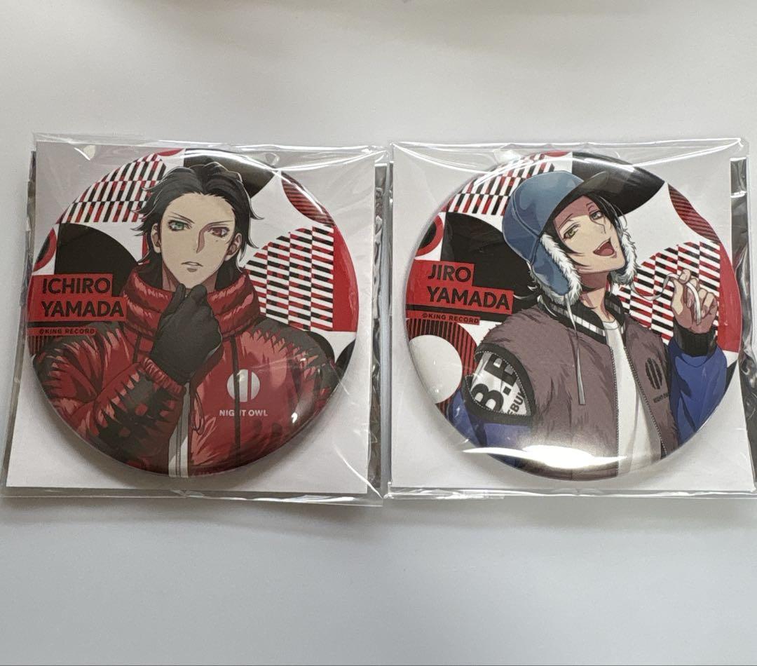 ヒプマイ 缶バッジ EW04 山田二郎 一郎 - メルカリ