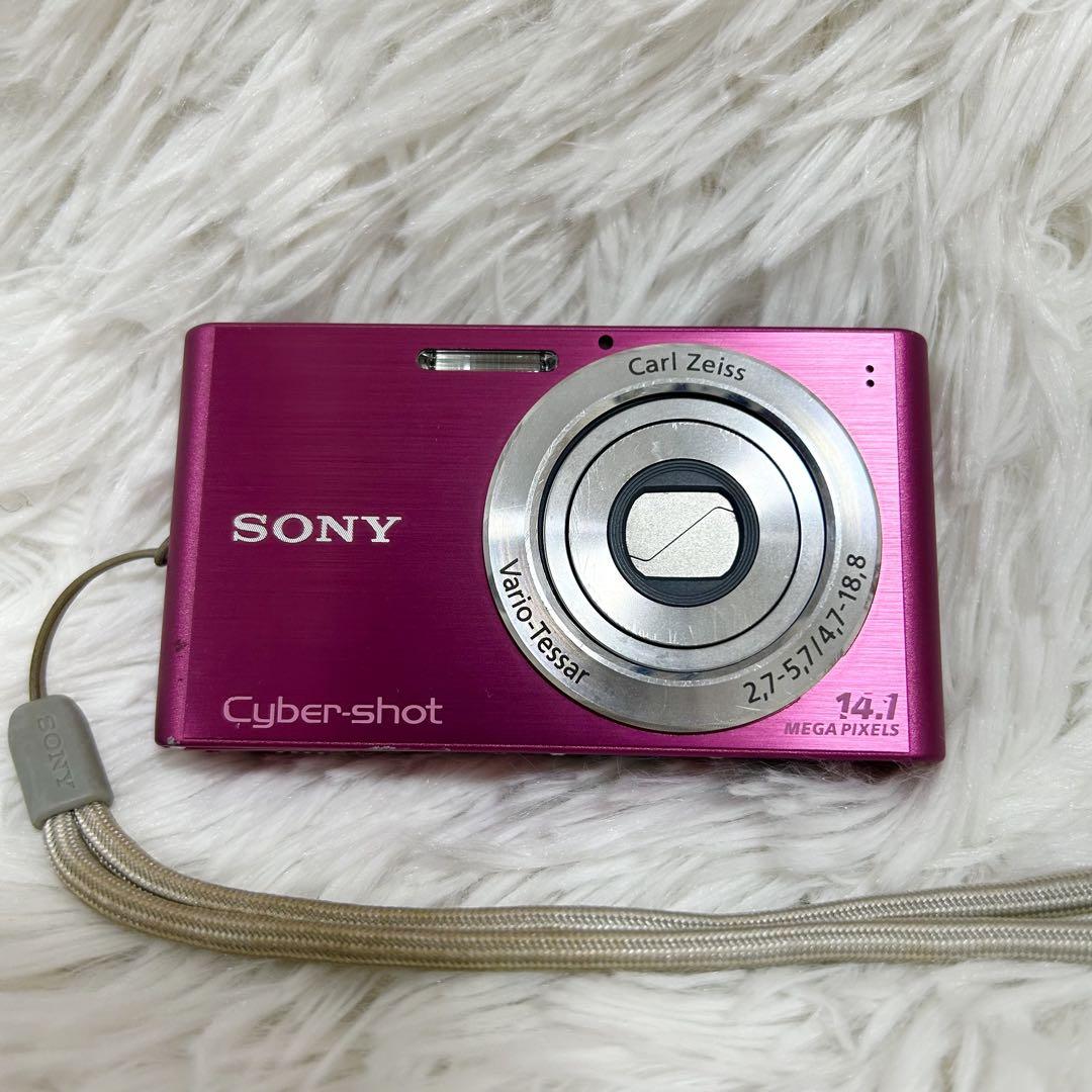 美品✨SONY サイバーショット DSC-W320 ピンク 動作未確認 ジャンク