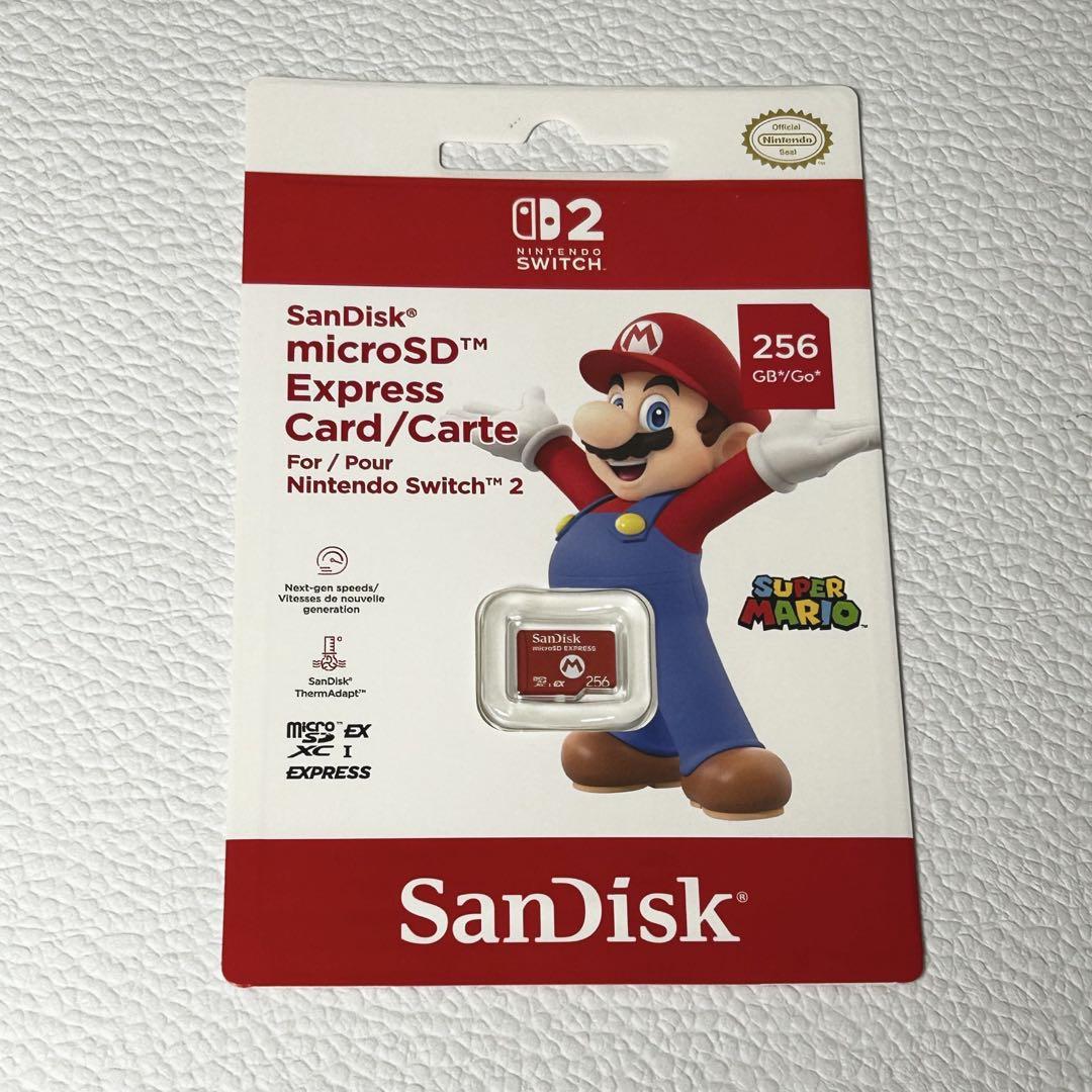 【新品未使用】SanDisk microSD Express 256GB