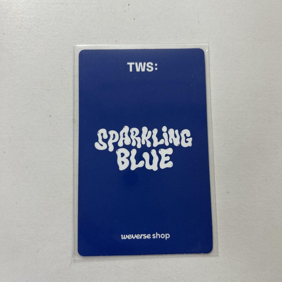 TWS シニュ シンユ sparkling blue トレカ