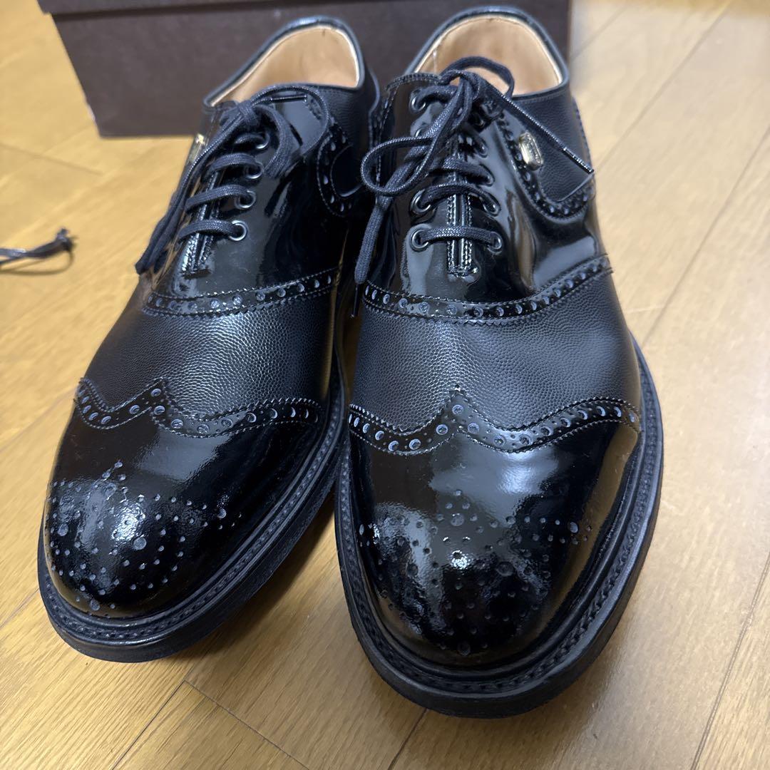 【最新入荷】 新品未使用 激レア ゴルフシューズ 28cm BURNHAM Church's シューズ(男性用)
