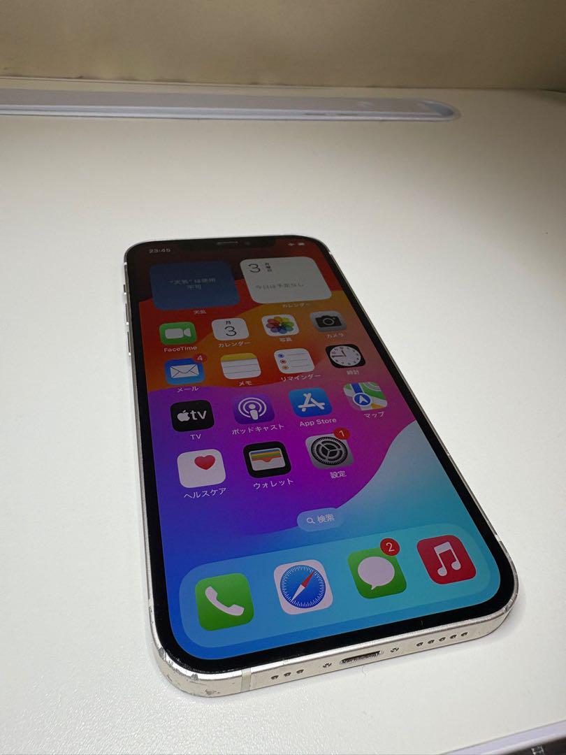 iiPhone 12 64 GB ホワイト バッテリー88％SIMロック解除済