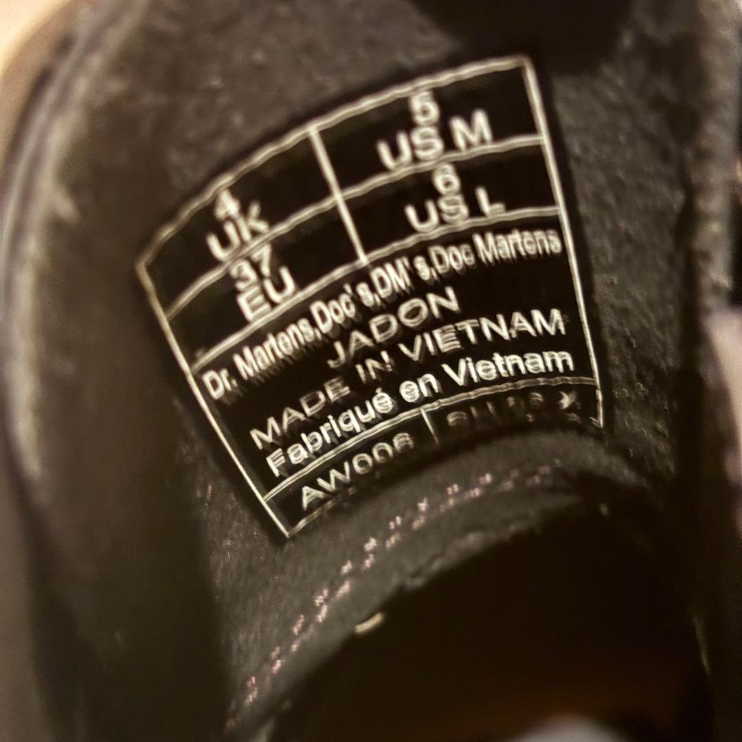 ドクターマーチン JADON 8ホール 厚底ブーツ 37 ドクターマーチン JADON 8ホール 厚底ブーツ 37