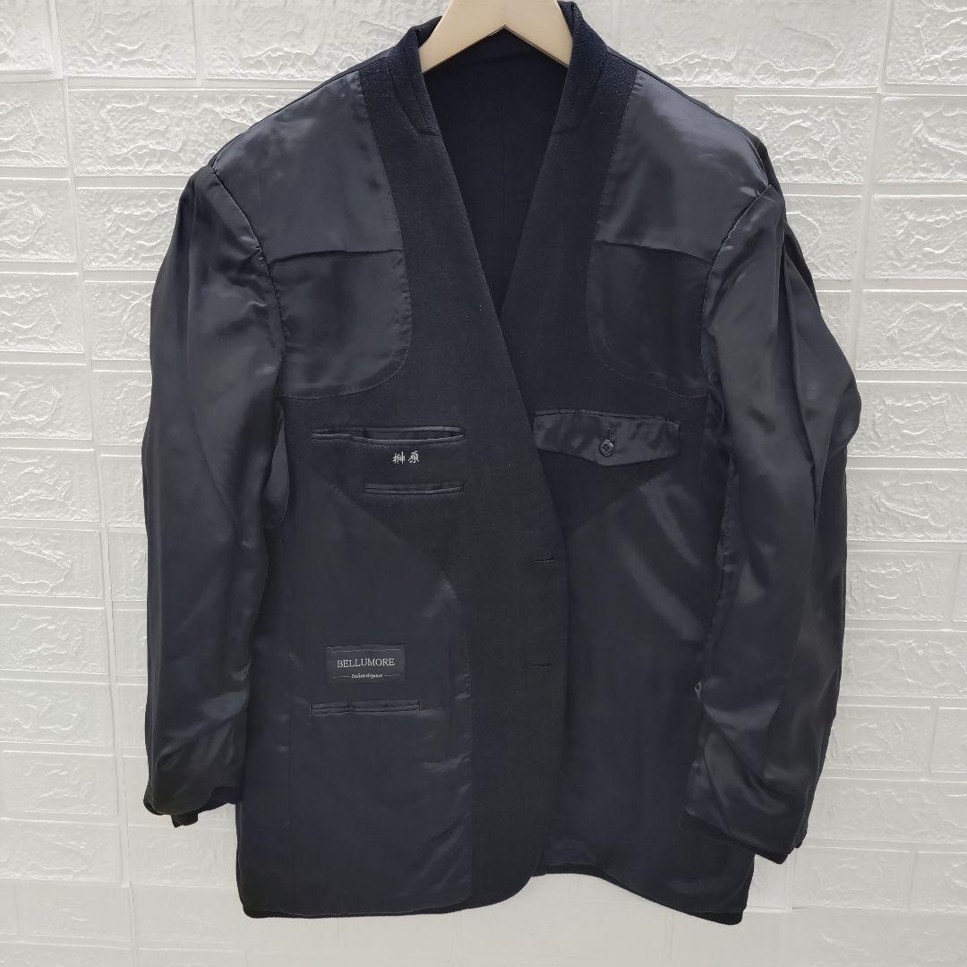 【ベルモーレ】BB6　テーラードジャケット　サイドベンツ　カシミヤ100%