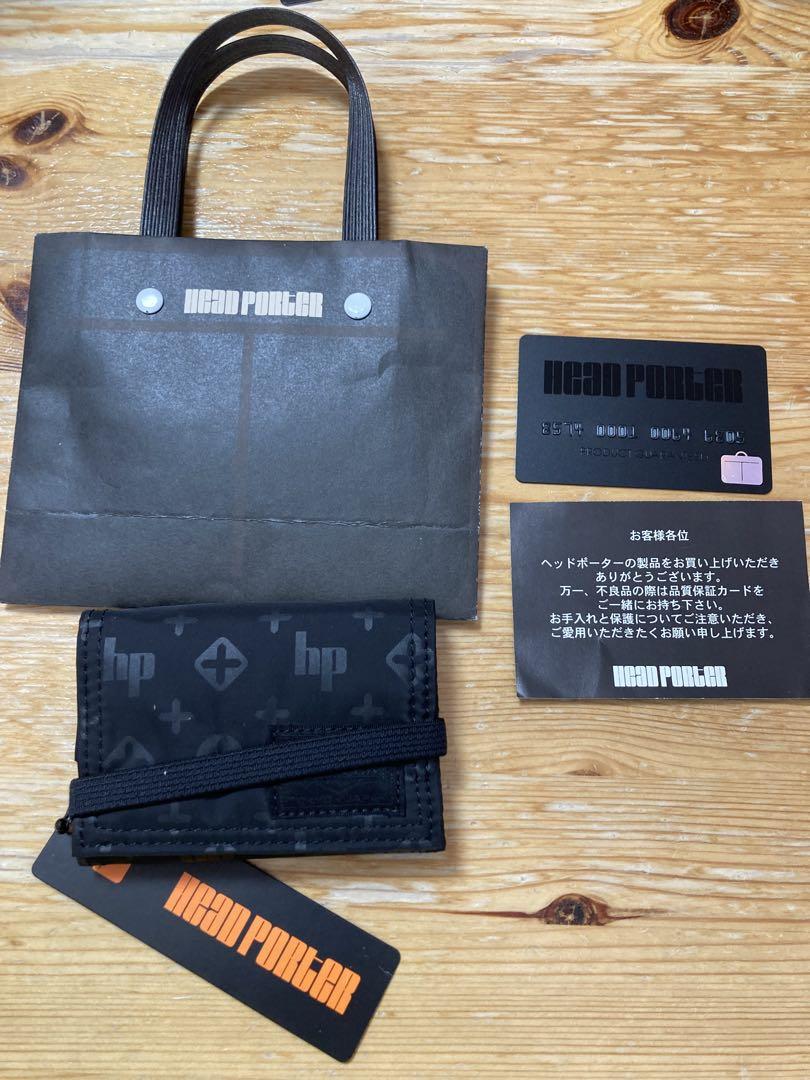 HEAD PORTER 未使用　三つ折りコンパクト　財布　ヘッドポーター