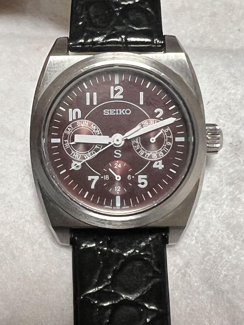 SEIKO 5Y89-OA50廃盤レアモデル電池/ベルト新品　稼働品