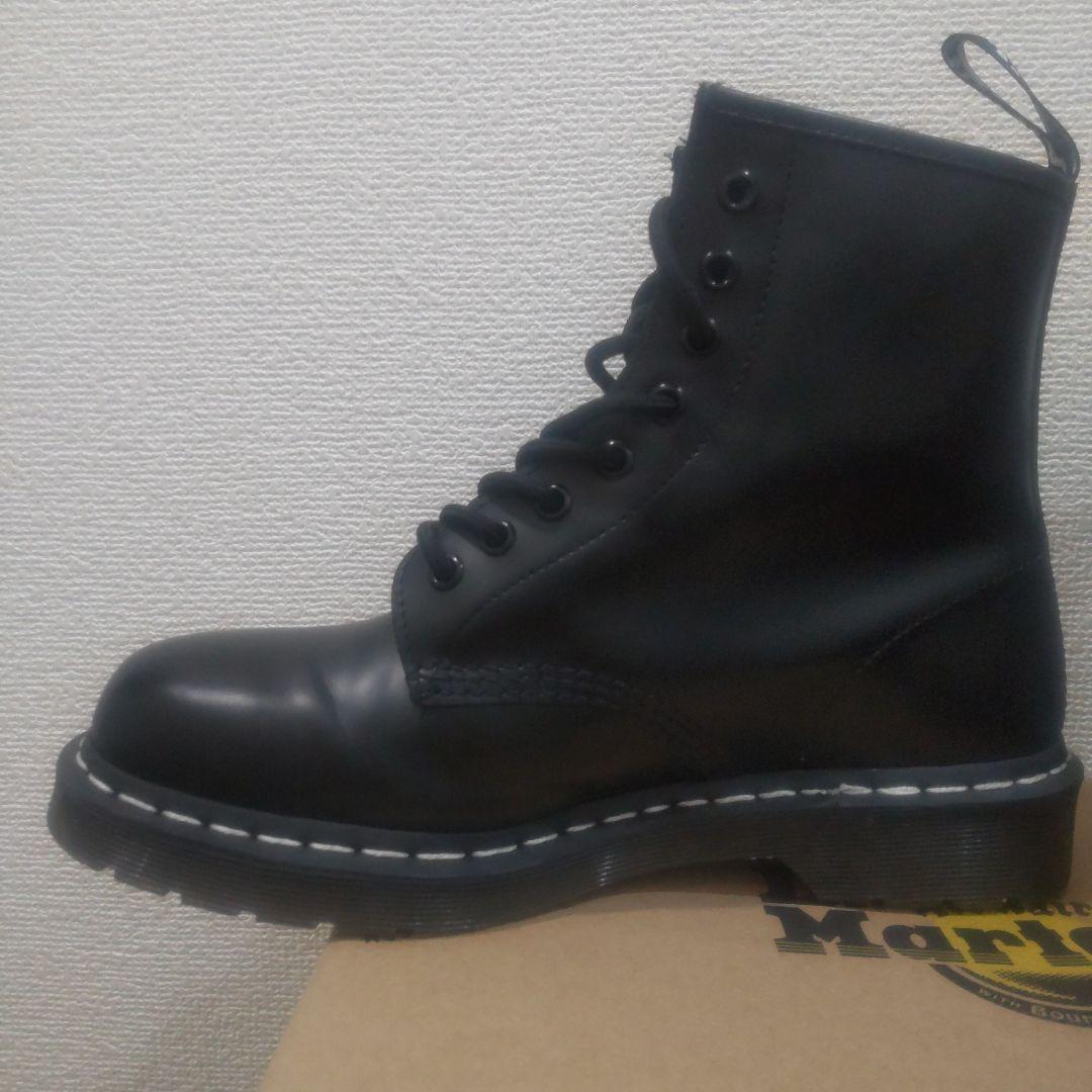 Dr. Martens ブラックワークブーツ 白タグ