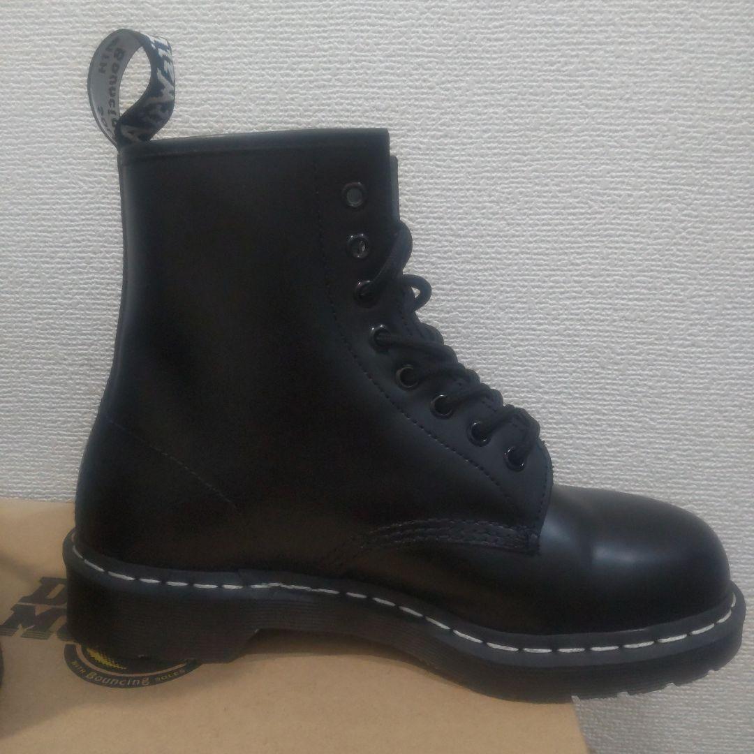 Dr. Martens ブラックワークブーツ 白タグ