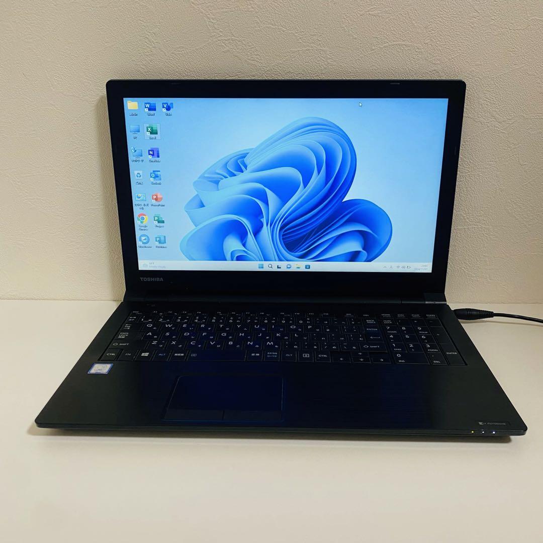 Y329 TOSHIBAノートパソコン第7世代SSD Windows11オフィス