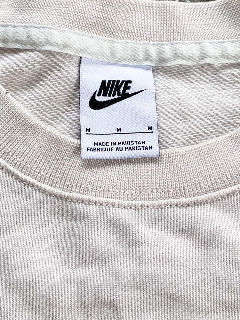 美品 NIKE FRENCH TERRY CREW ナイキ フレンチテリークルー