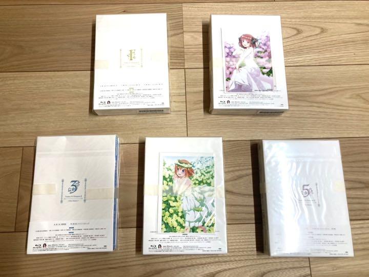五等分の花嫁∬ BluRay全巻+収納ケース 限定品