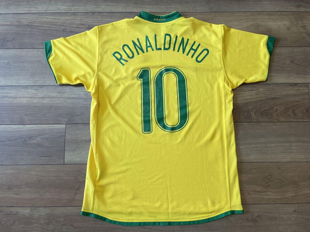 Nike ブラジル代表 RONALDINHO 10番 シャツ