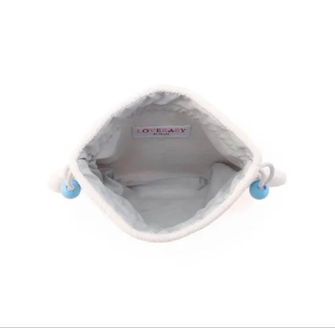 モフモフワンチャン マルチーズ巾着