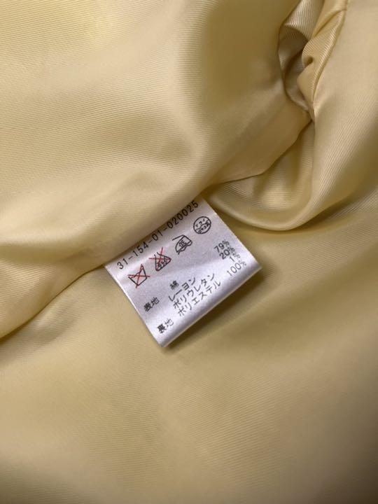 品質保証2022 ESTNATION ノーカラーコート C6h2Z-m81527120550 美品 正規品人気SALE