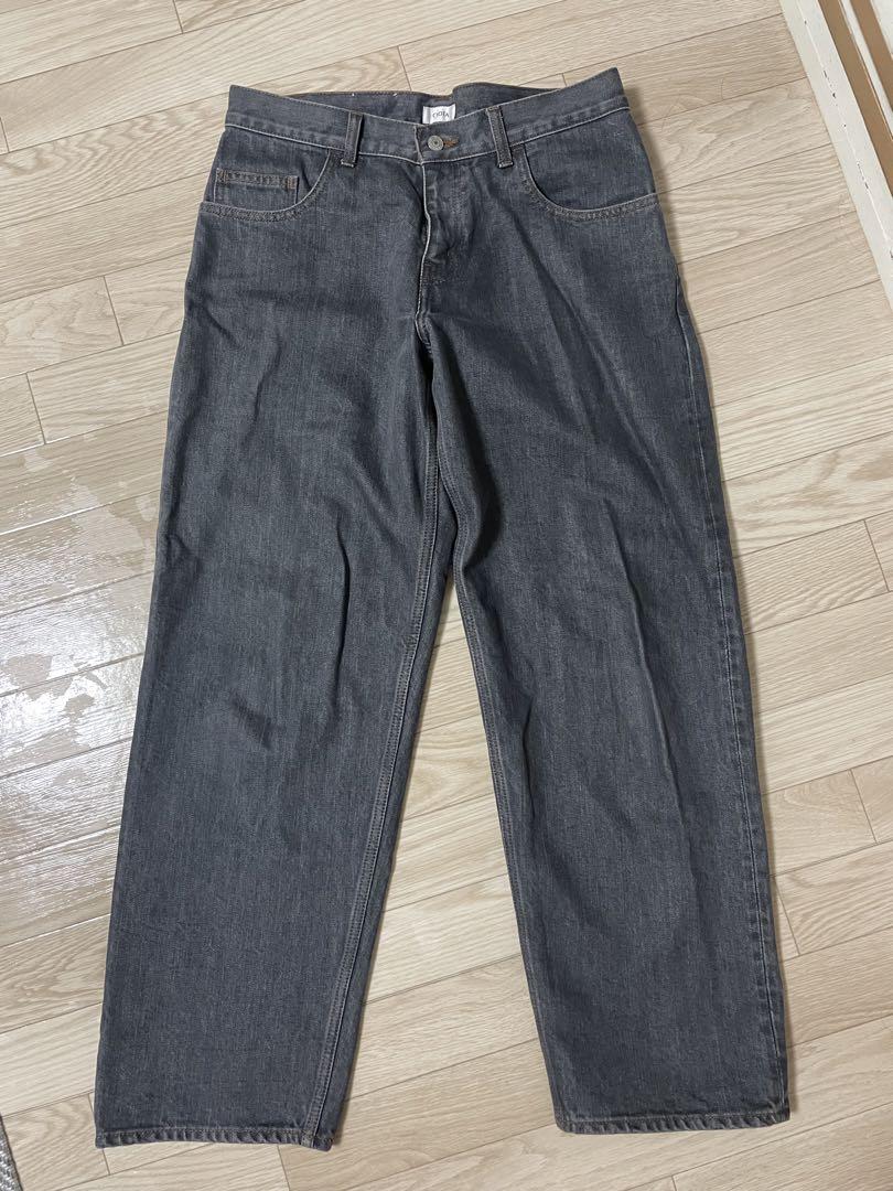 CIOTA ミディアムグレー スビンコットン 13.5oz バギーデニム 30