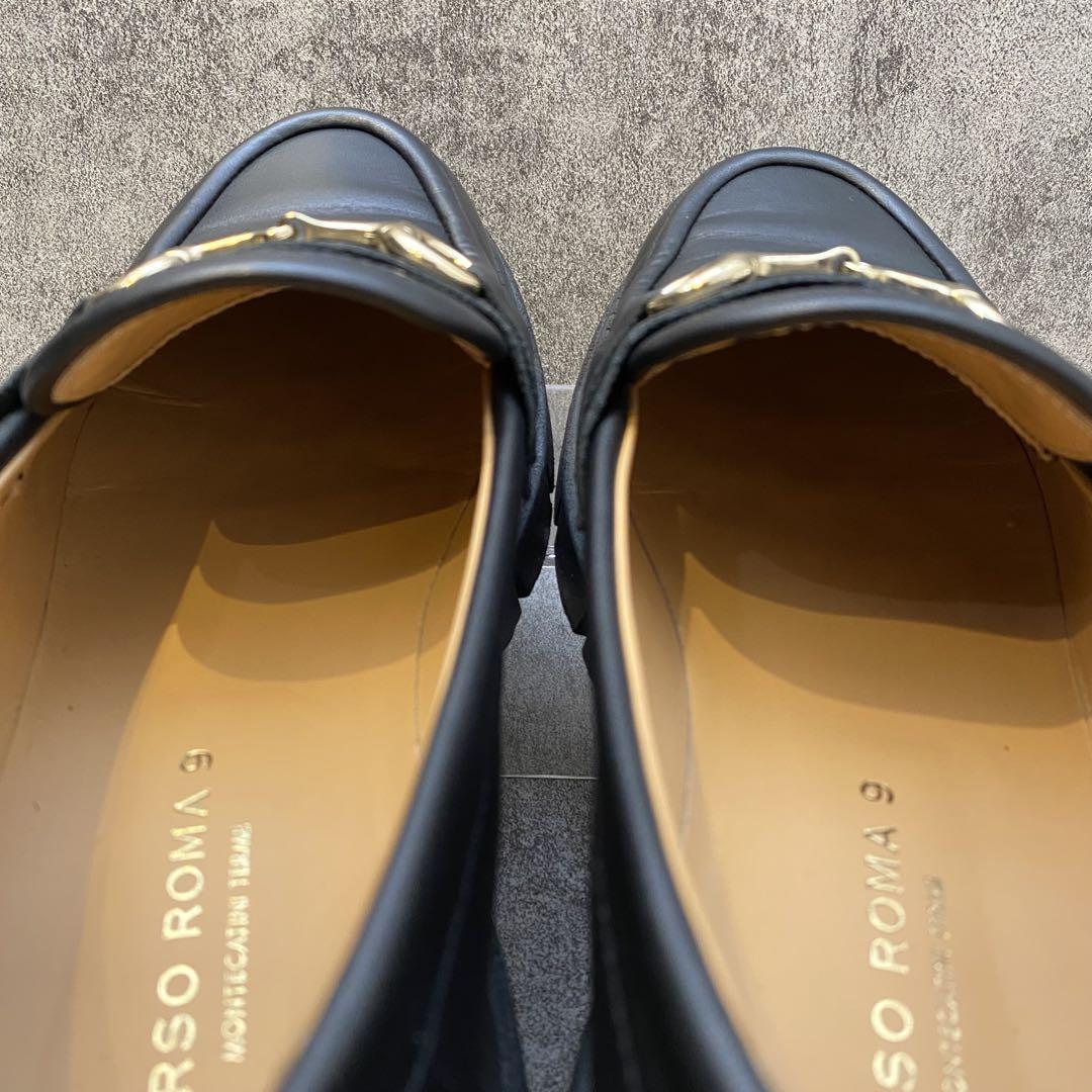 ✨美品✨CORSO ROMA9 ビットローファー【23.5】トラックソール 厚底