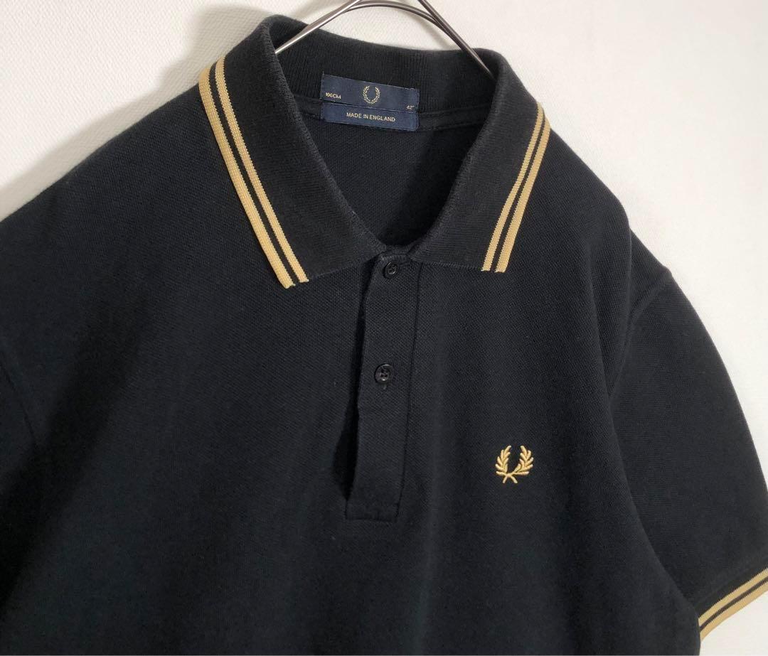 FRED PERRY フレッドペリー　イングランド製　M12  ポロシャツ80