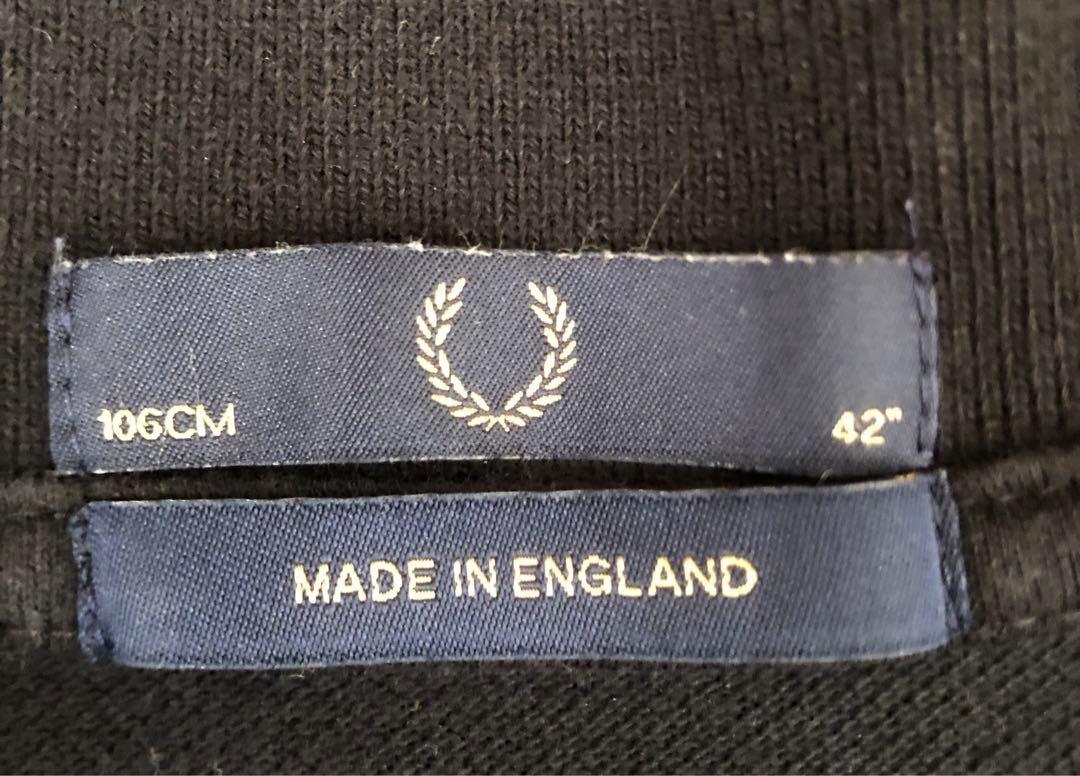 FRED PERRY フレッドペリー　イングランド製　M12  ポロシャツ80
