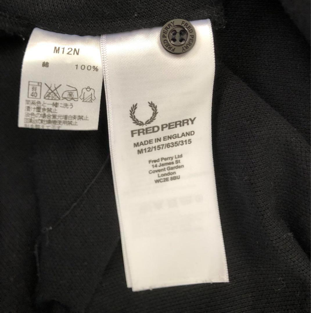 FRED PERRY フレッドペリー　イングランド製　M12  ポロシャツ80