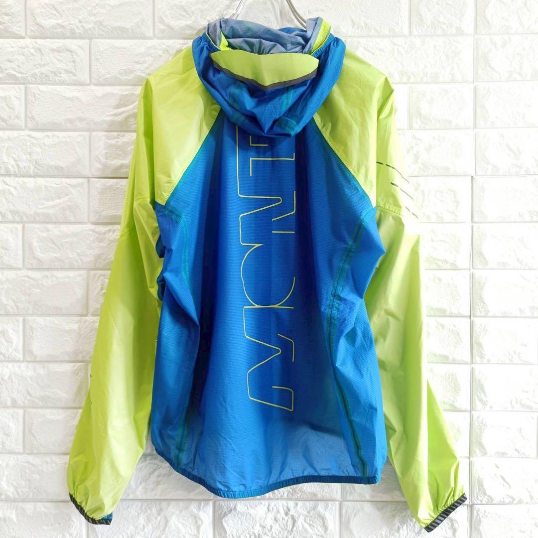 【未使用】モンチュラ オンエア ジャケット ナイロン 防水 黄×青 XS ​