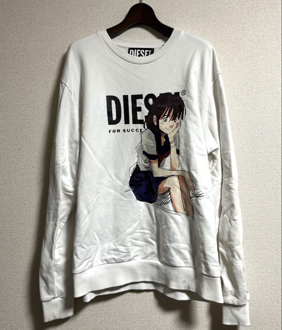 DIESEL × JUN INAGAWA ロゴ プリント スウェット - メルカリ
