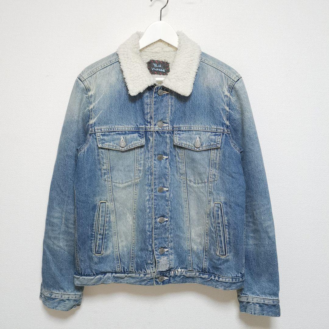 L Ron Herman VINTAGE ロンハーマン ボア デニム ジャケット