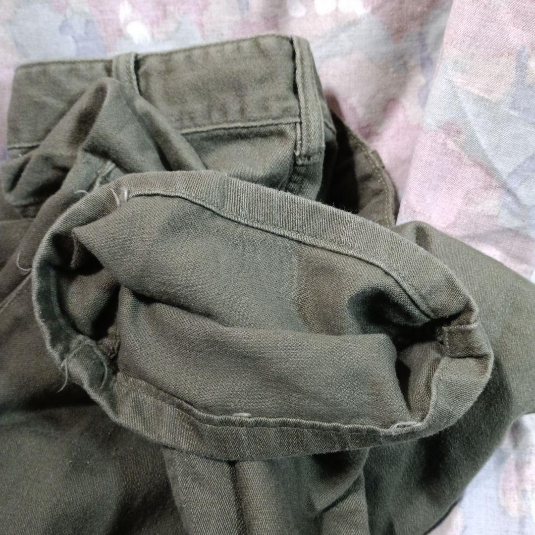 珍品50年代アメリカ軍M-43型コットンユーティリティパンツ