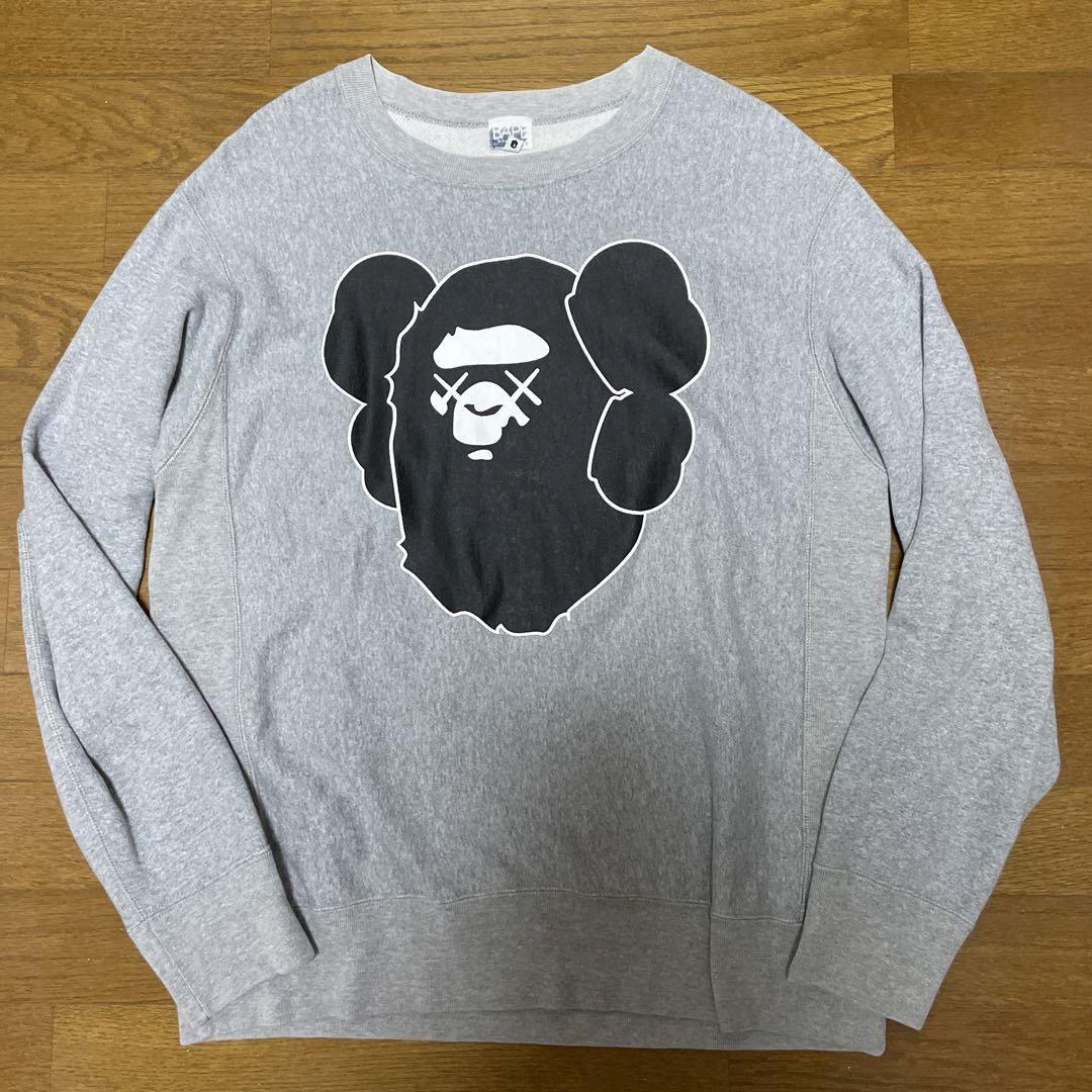 アベイシングエイプ kaws 初期コラボ スウェット アベイシングエイプ kaws 初期コラボ スウェット