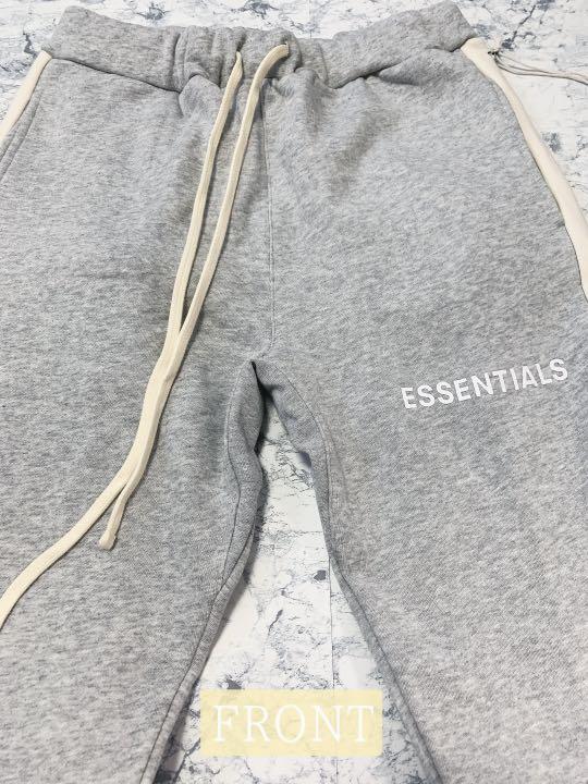 お買い得限定SALE⒴ エッセンシャルズSIDE LINE SWEAT PANTS グレーM GfUvD-m81534231195 最安値爆買い