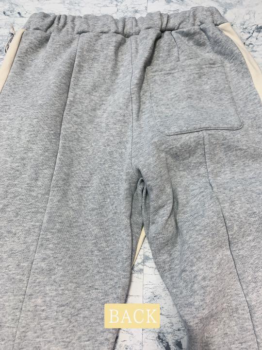 お買い得限定SALE⒴ エッセンシャルズSIDE LINE SWEAT PANTS グレーM GfUvD-m81534231195 最安値爆買い