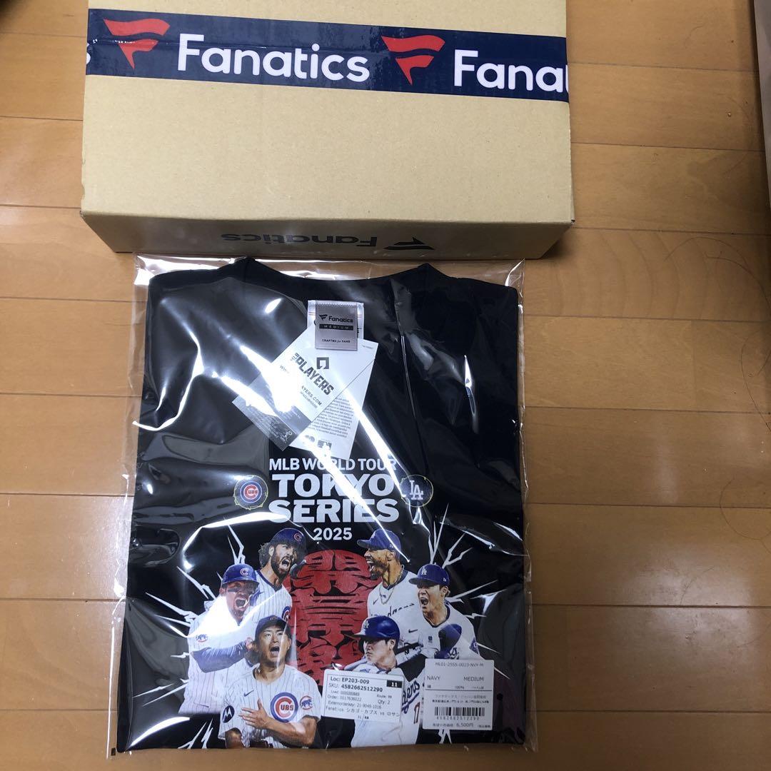 【新品未使用】送料込　即日発送　Mサイズ　MLB 東京シリーズ 開幕戦 Tシャツ