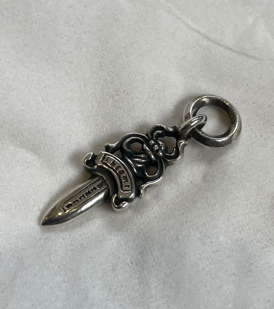 美品 CHROMEHEARTS クロムハーツ ダガー チャーム 最終値引