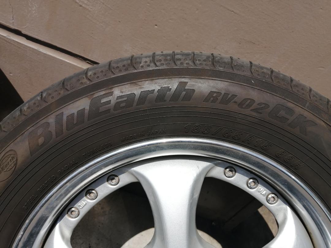 WORKワークVS-KF15インチ5.5J PCD100 4穴185/65R15