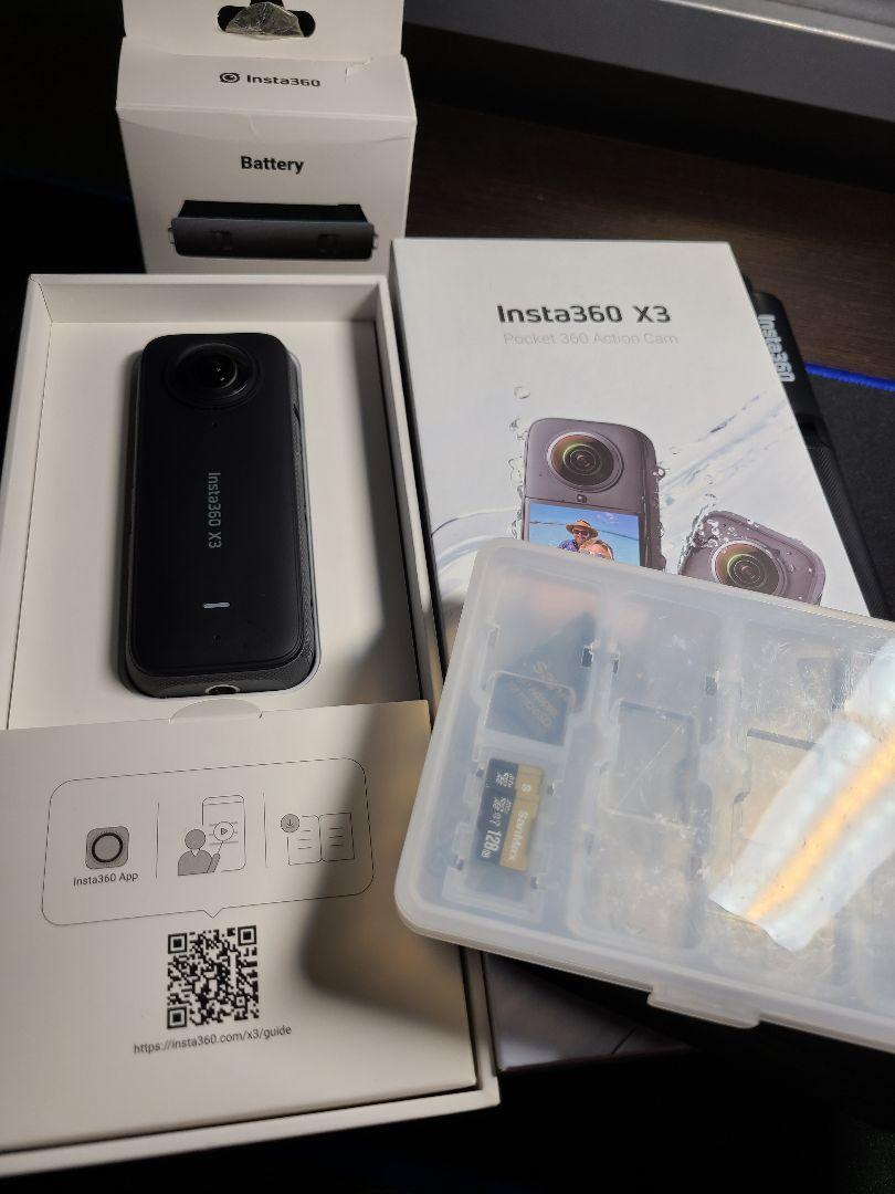 insta360 X3ビデオカメラ
