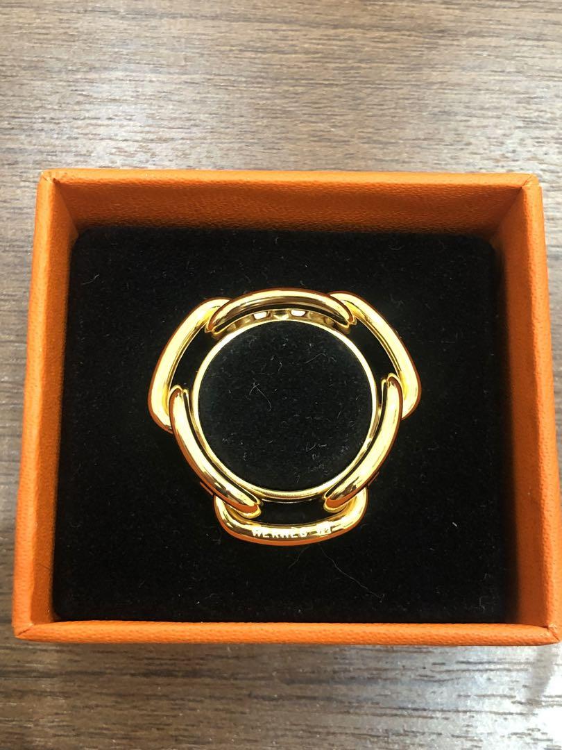 ★HERMES スカーフリング　美品
