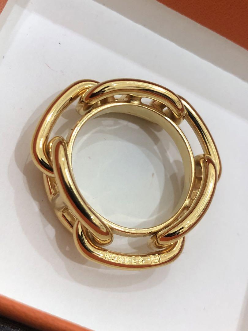 ★HERMES スカーフリング　美品