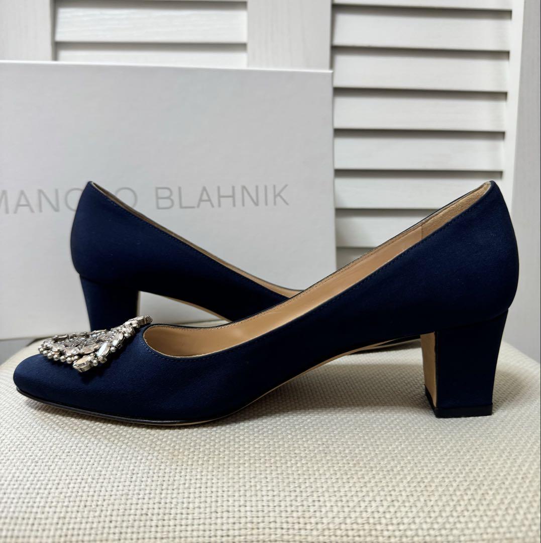 美品】Manolo Blahnik マノロブラニク オッカト パンプス