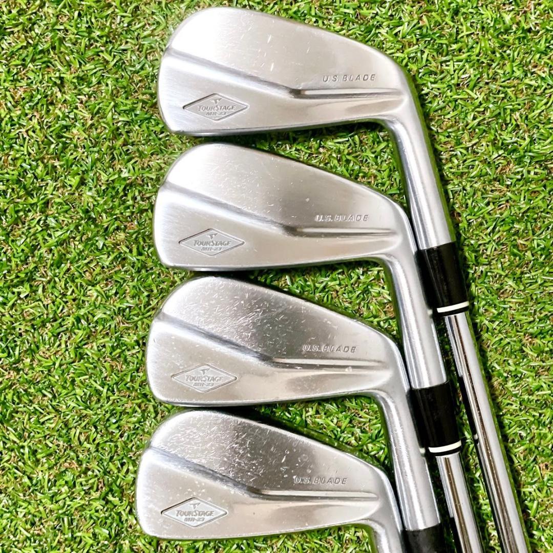 ツアーステージ MR-23 U.S.BLADE 軟鉄アイアン10本 丸山茂樹